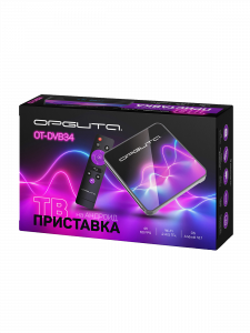 Орбита OT-DVB34 медиа плеер (Allwinner H313, Android12.1, 1Гб, Flash 8ГБ, Wi-Fi)